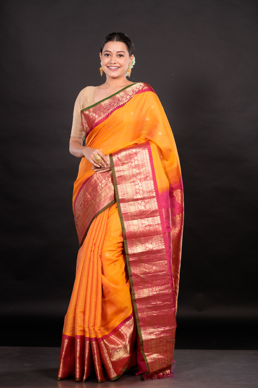 HANDWOVEN SILK COTTON GADWAL