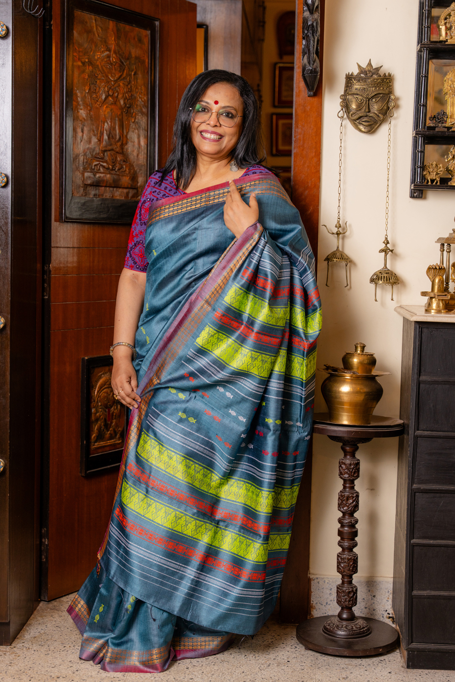 HANDWOVEN GOPALPUR TUSSAR