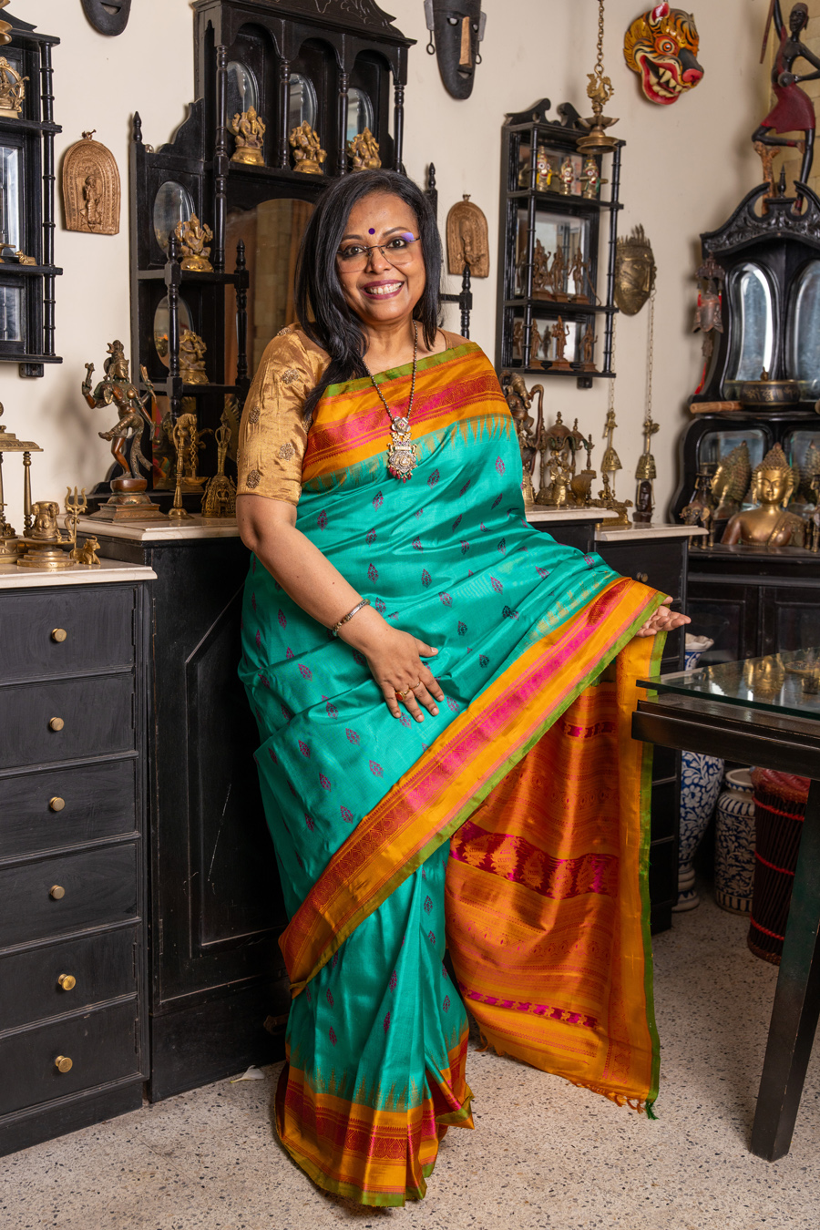 HANDWOVEN SILK GADWAL